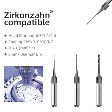 Fresas dentales Zirkonzahn M4 de 6 mm
